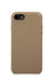 Coque iPhone 7/8, cuir taupe