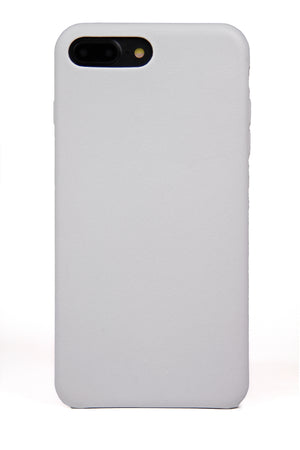 iPhone 7/8 Plus Case, White Leather