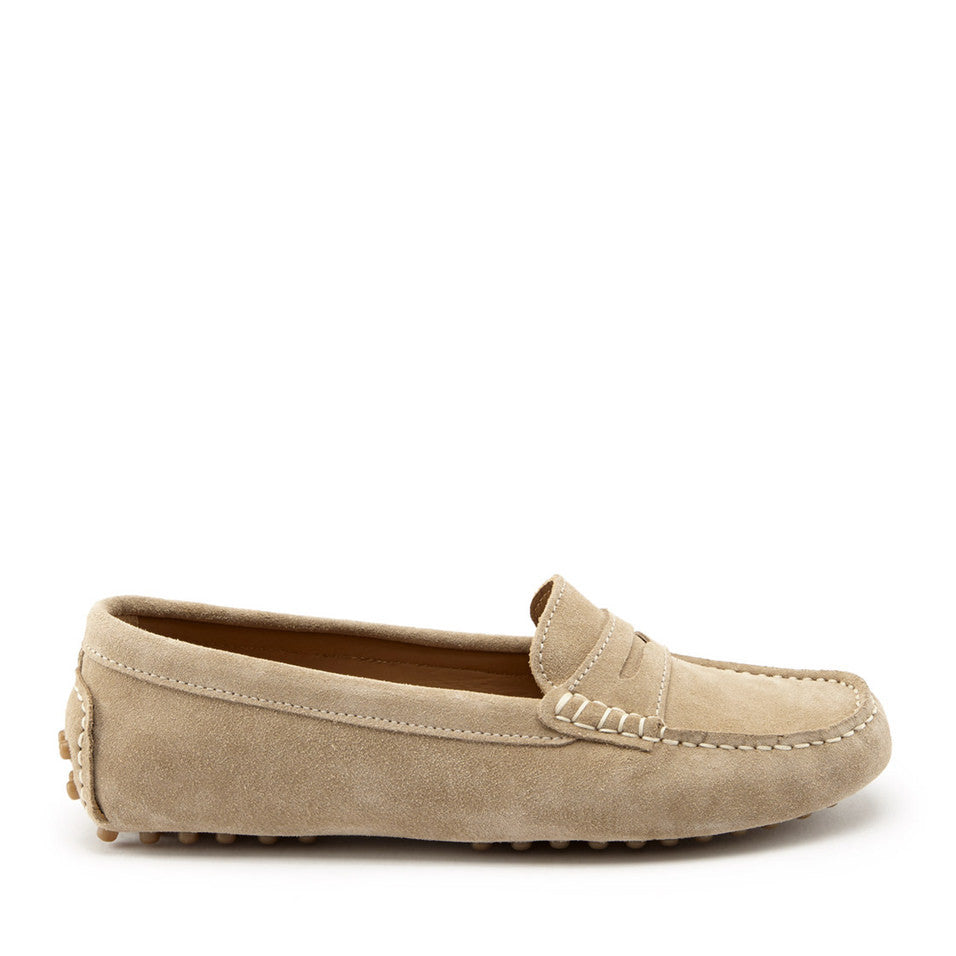 Women&#39;s Penny Driving Loafers, taupe suede