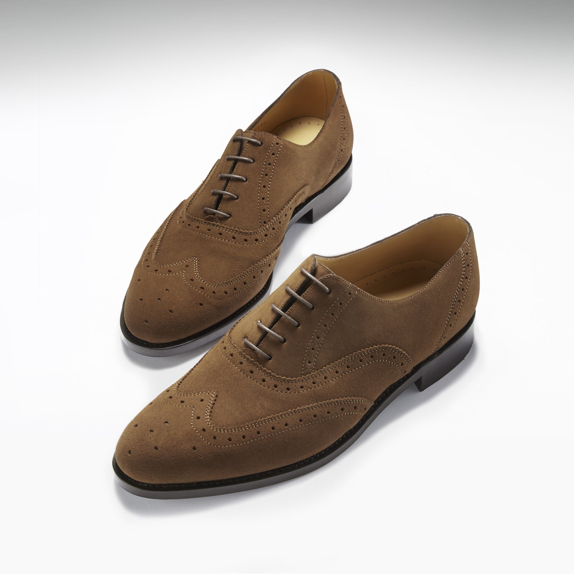 Brogues Brown Suede