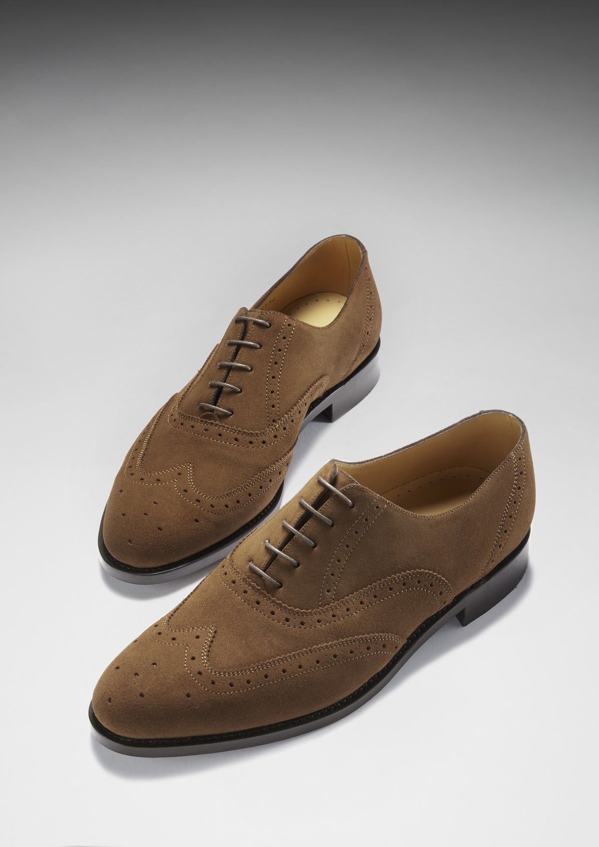 Brogues Brown Suede