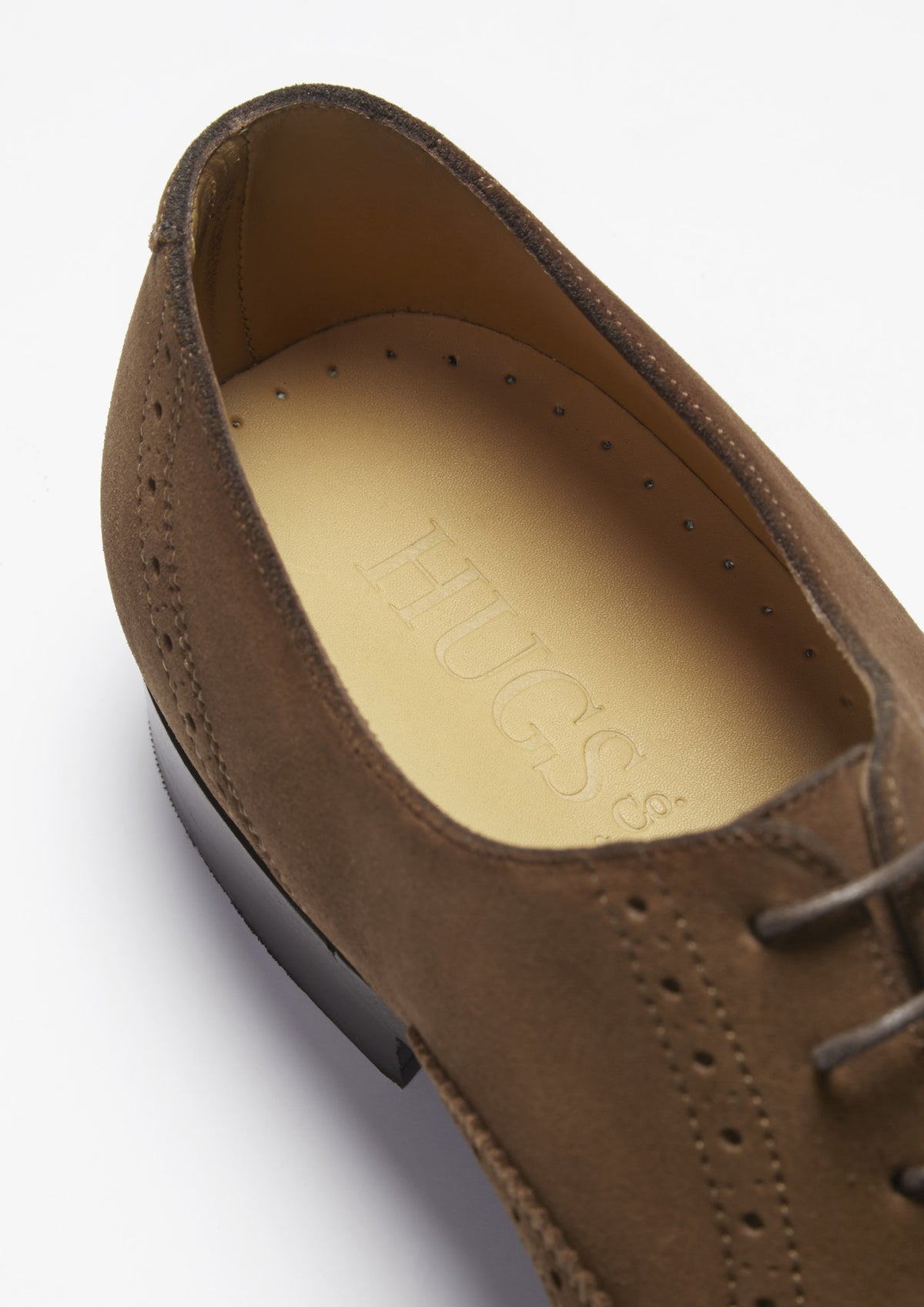 Insole Brogues Brown Suede