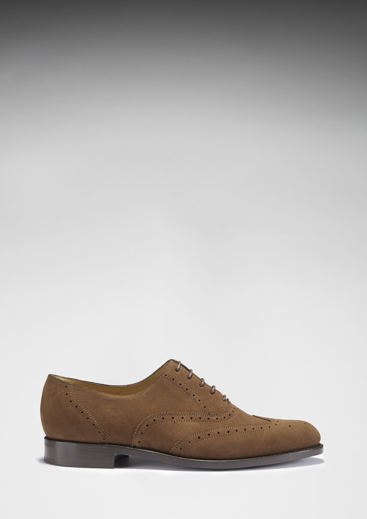 Brogues Brown Suede Side