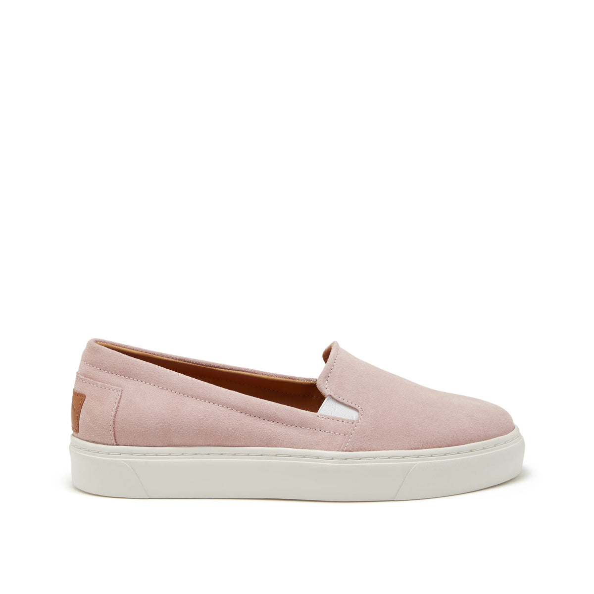 Women&#39;s Slip-On Sneakers, ice pink suede