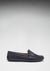 Mocassins Penny Driving pour femme, cuir bleu marine