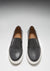 Slip-on Sneaker Loafers, black leather