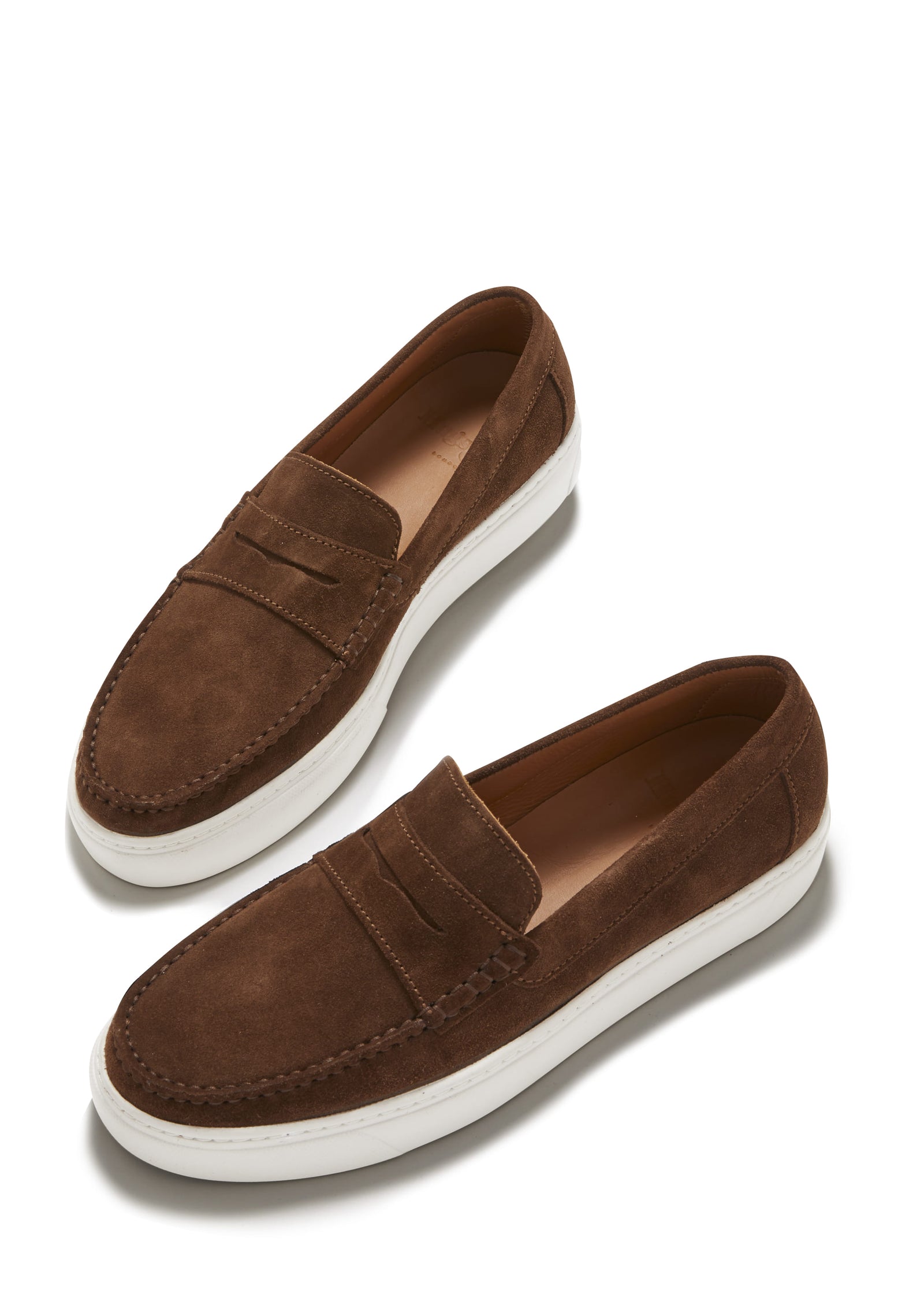 Suede slip on loafers womens shop