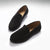 Mocassins Boat, daim noir