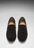 Mocassins Boat, daim noir