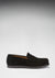 Mocassins Boat, daim noir