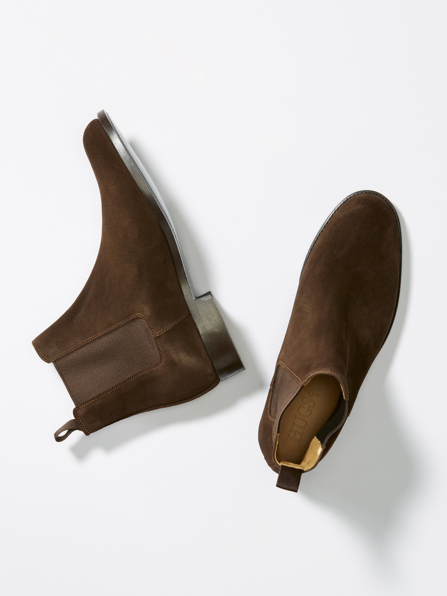 Chelsea Boots Brown Suede From Above