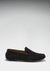 Driving Loafers Black Suede Side On