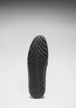 Espadrilles Tire Sole, daim anthracite