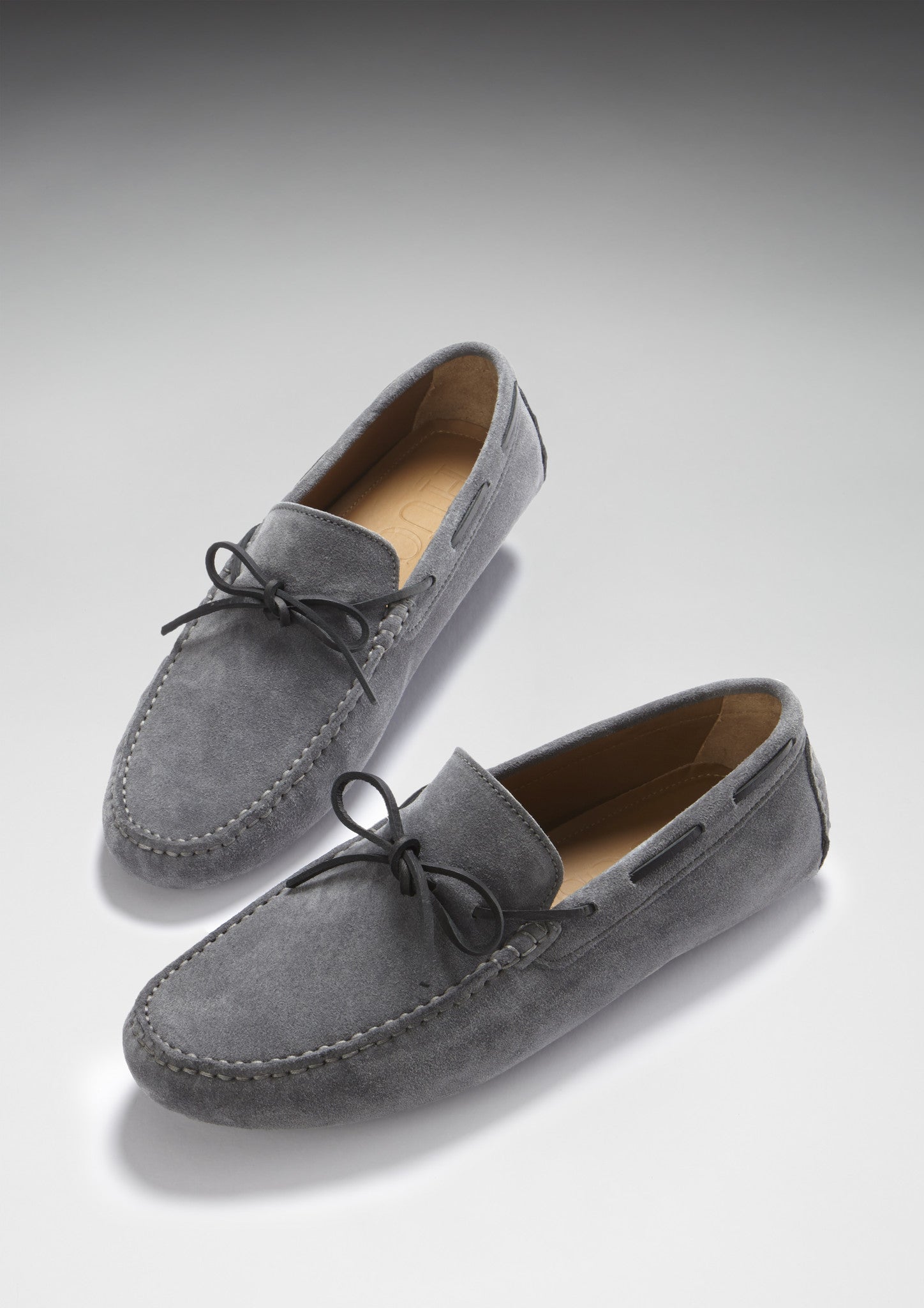Gray driving shoes shop