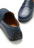 Tire Sole Penny Driving Mocassins, cuir marine français