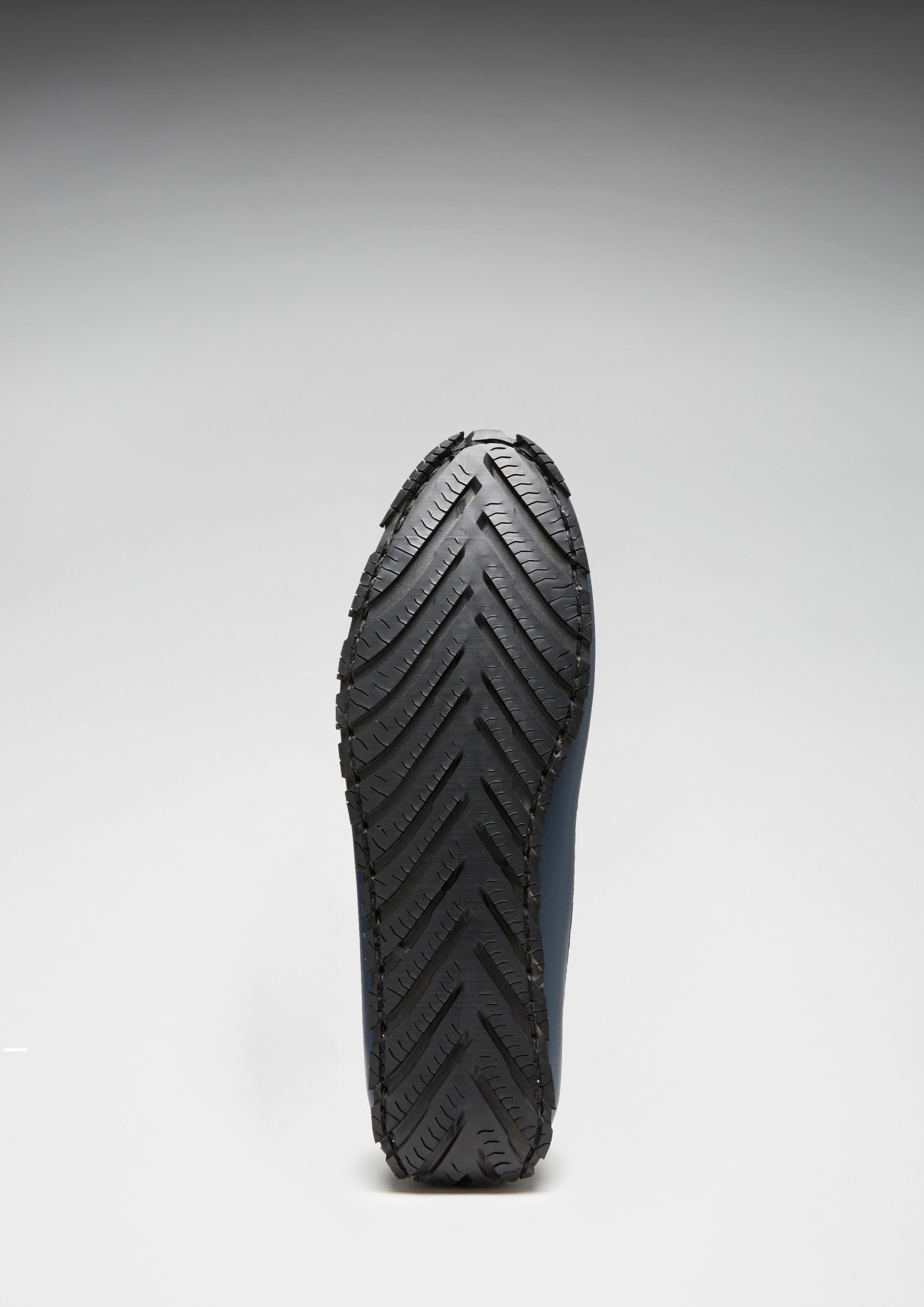 Tire Sole Penny Driving Loafer, französisches marineblaues Leder