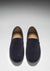 Driving Loafers Navy Suede Front