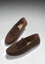 Mocassins de conduite à glands, daim marron