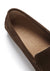 Mocassins de conduite à glands, daim marron