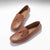Tasselled Driving Loafers, tan grain leather