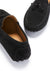 Mocassins de conduite à glands, daim noir