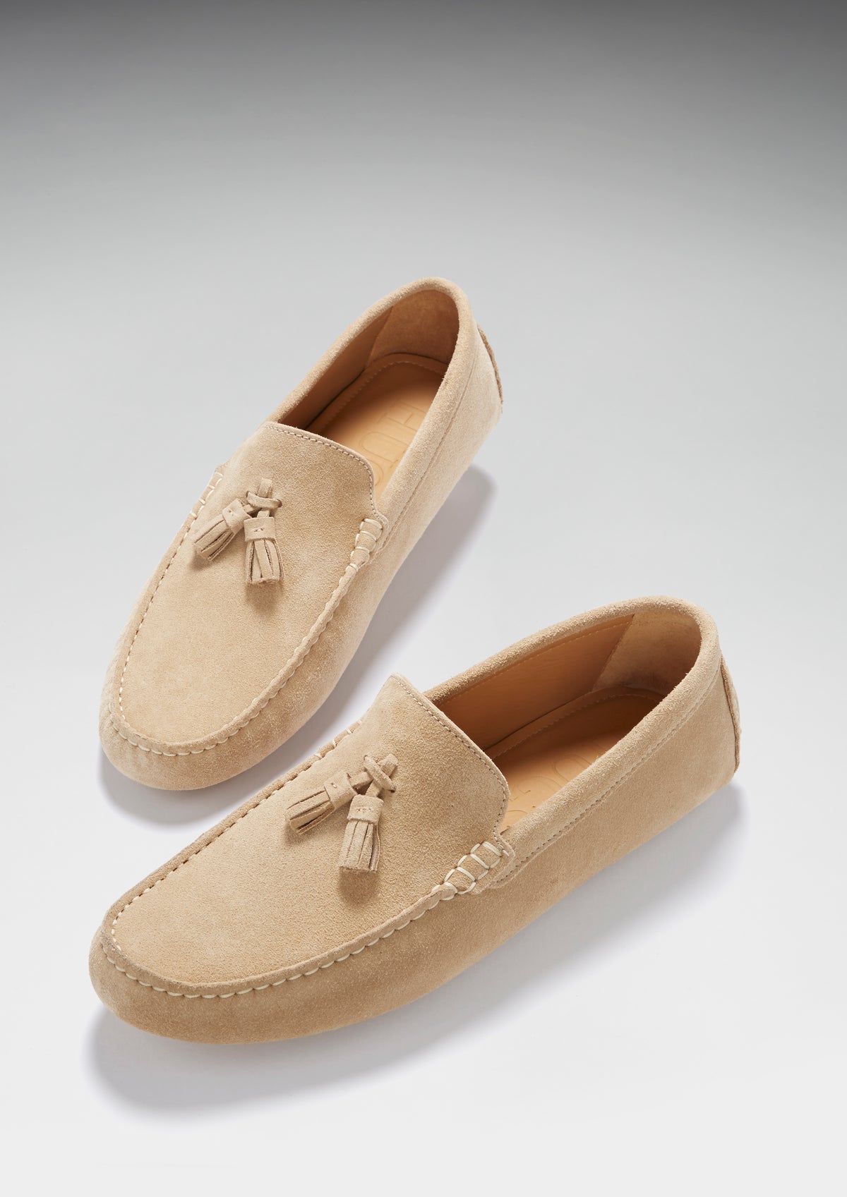 Driving Loafer Taupe Suede