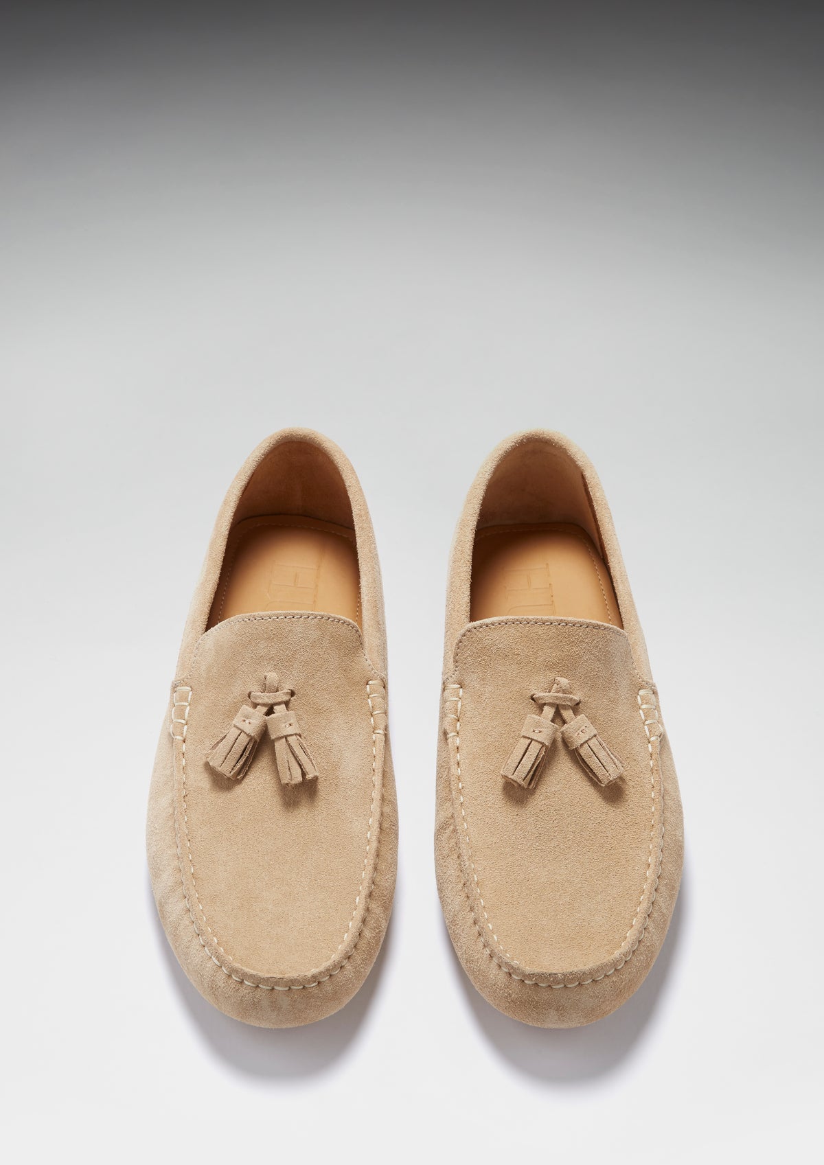 Driving Loafer Taupe Suede