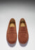 Penny Driving Loafers, rust suede, Hugs & Co.