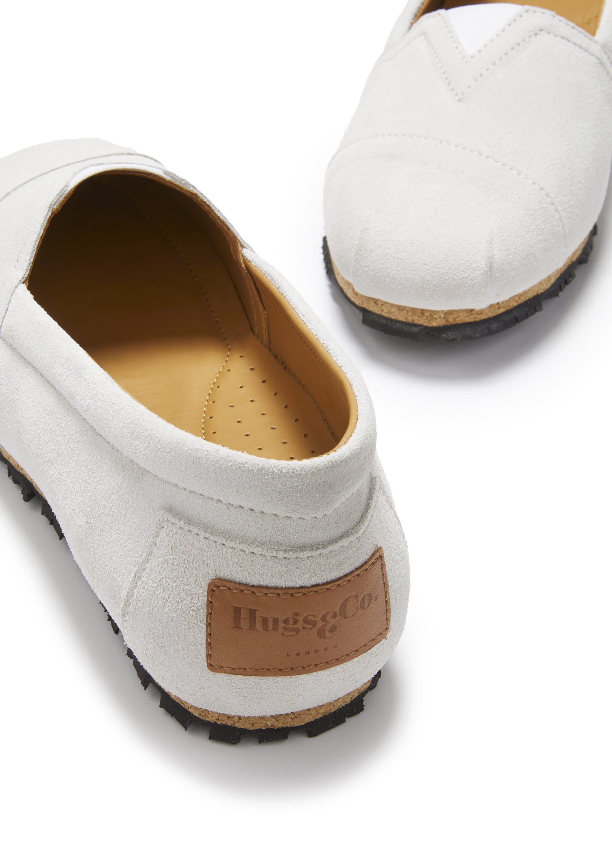 Women s Chukka Espadrilles white suede Hugs Co