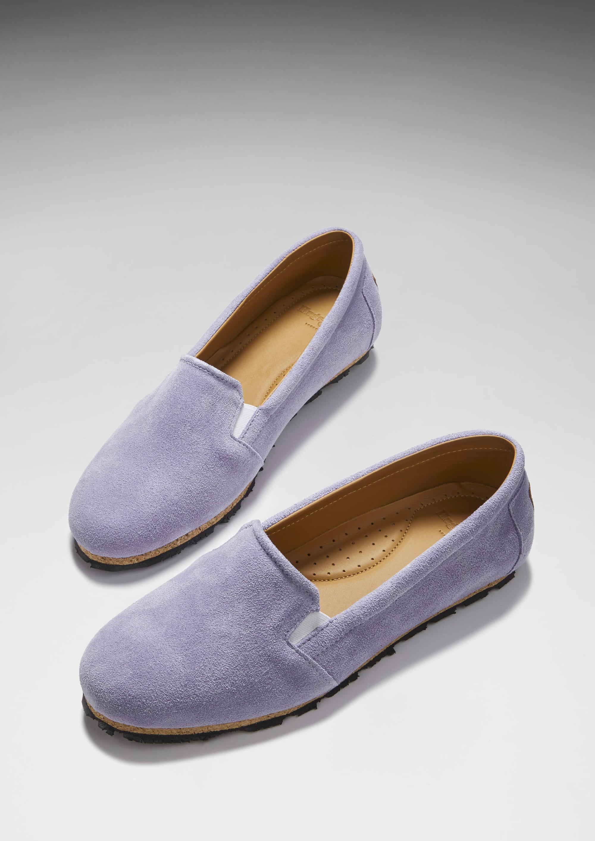 Espadrilles Continental pour femme, daim lilas