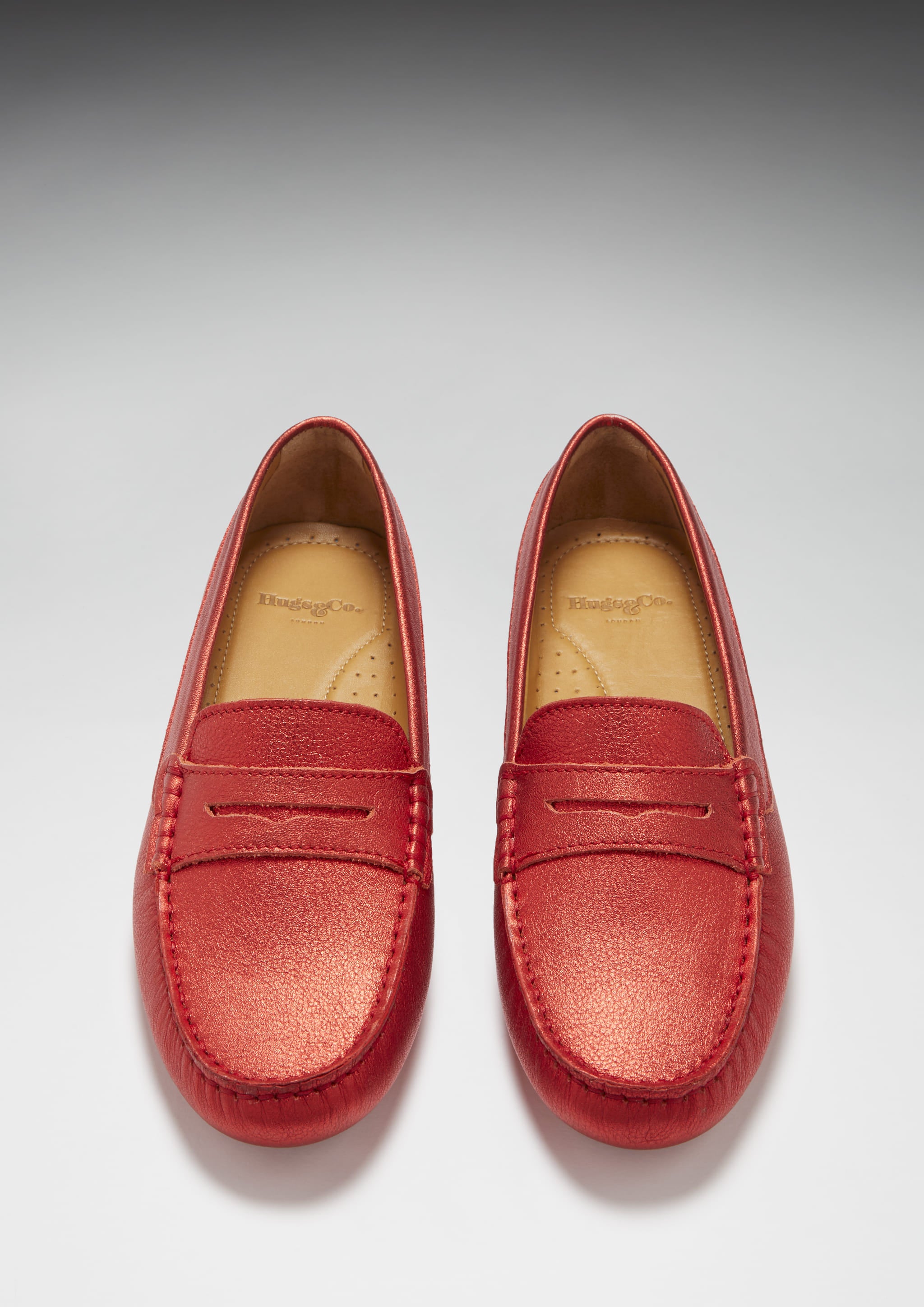 Ladies sales red moccasins