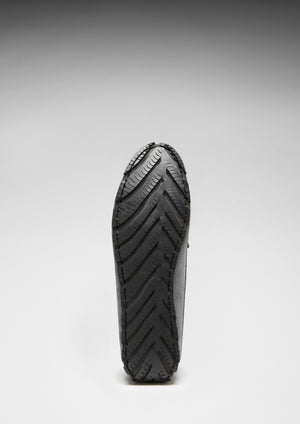 Women's Tyre Sole Penny Loafers, slate grey suede