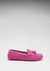 Women's Tasselled Driving Loafers, pink suede