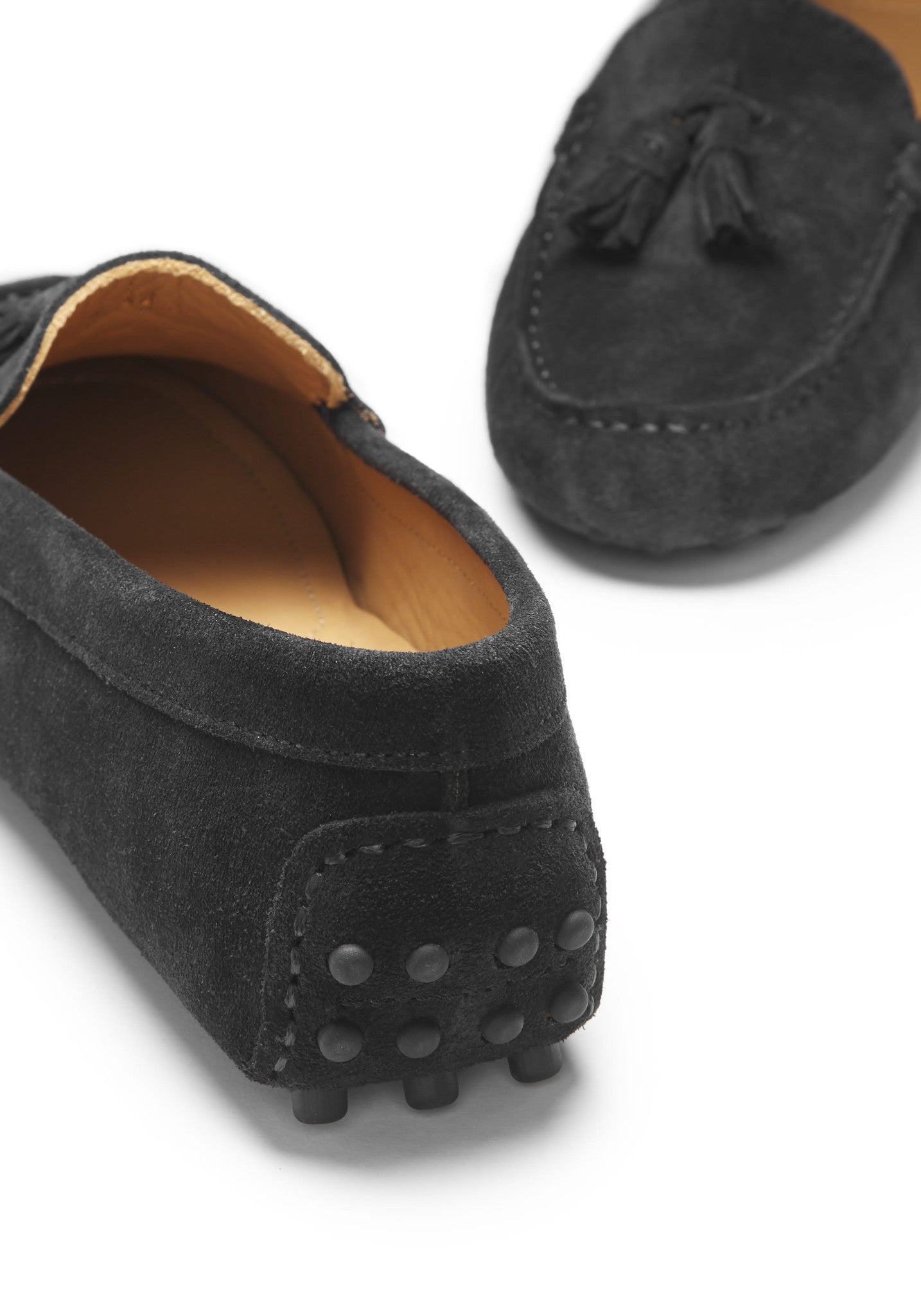 Schuh – Randall – Loafer in Schwarz mit Quasten