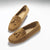 Mocassins de conduite à glands pour femme, daim tabac