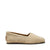 Tyre Soled Recycled Espadrille, Taupe Suede