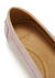 Espadrilles Chukka femme, daim rose poudré
