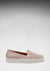 Women's Slip-On Sneakers, ice pink suede